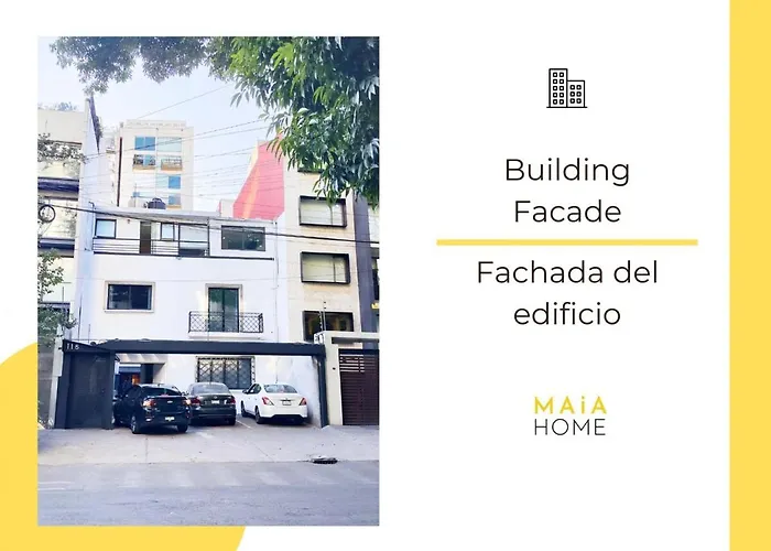 Apartment Cool 2br In Polanco - 2 Baths, Ac & Terrace