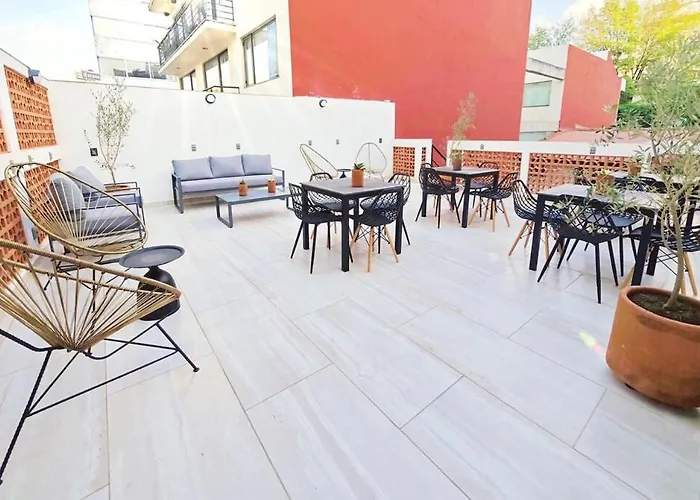 Cool 2br In Polanco - 2 Baths, Ac & Terrace Apartment